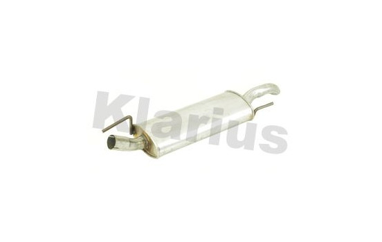 Exhaust backbox / end silencer