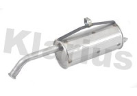 Exhaust backbox / end silencer