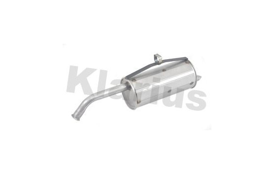 Exhaust backbox / end silencer