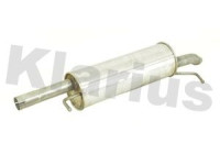 Exhaust backbox / end silencer