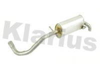 Exhaust backbox / end silencer