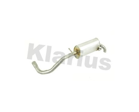 Exhaust backbox / end silencer