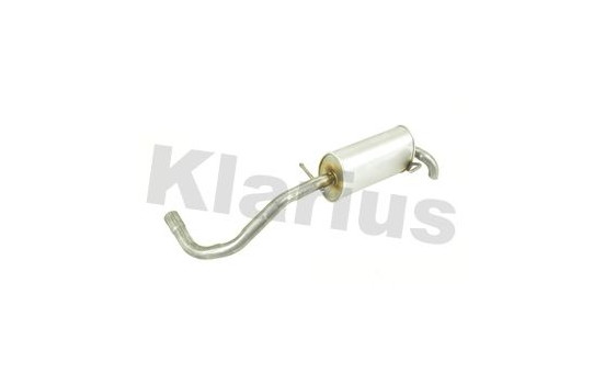 Exhaust backbox / end silencer