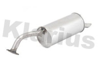 Exhaust backbox / end silencer