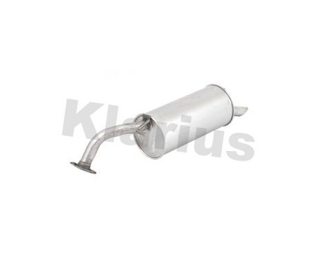 Exhaust backbox / end silencer