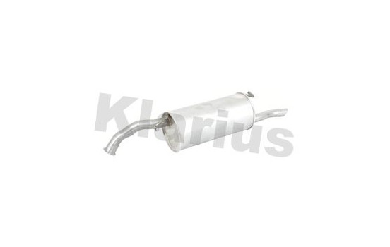Exhaust backbox / end silencer