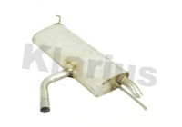 Exhaust backbox / end silencer