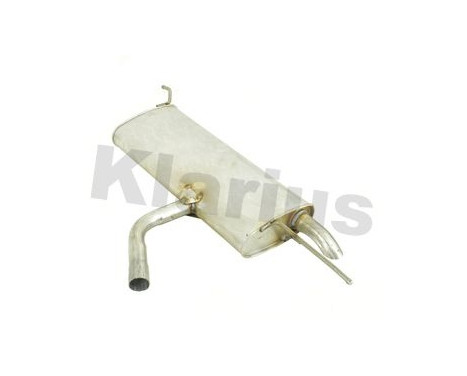 Exhaust backbox / end silencer