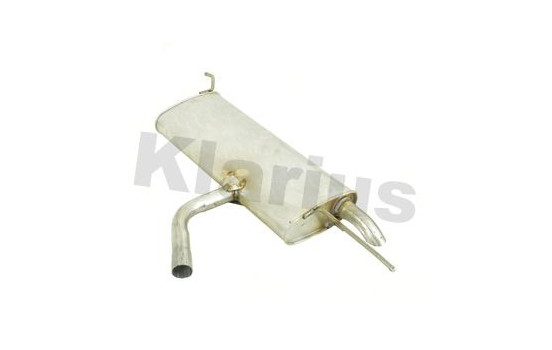 Exhaust backbox / end silencer