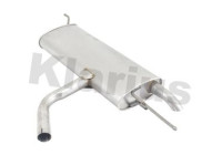 Exhaust backbox / end silencer