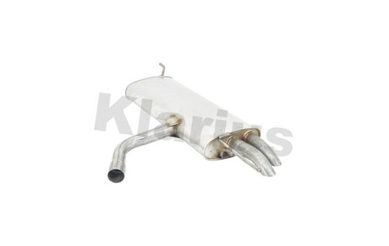 Exhaust backbox / end silencer