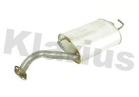 Exhaust backbox / end silencer