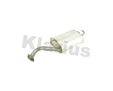 Exhaust backbox / end silencer