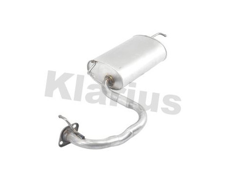 Exhaust backbox / end silencer