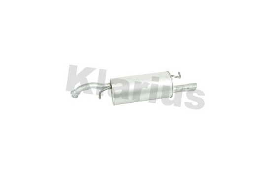 Exhaust backbox / end silencer