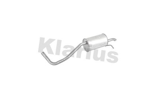 Exhaust backbox / end silencer