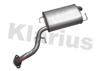 Exhaust backbox / end silencer