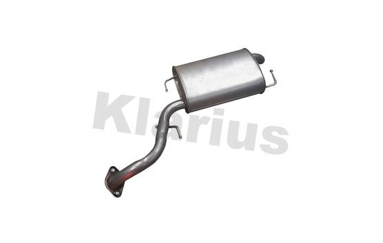 Exhaust backbox / end silencer