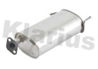 Exhaust backbox / end silencer