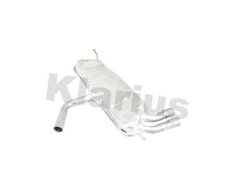 Exhaust backbox / end silencer