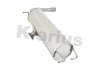 Exhaust backbox / end silencer