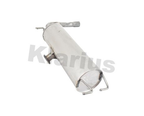 Exhaust backbox / end silencer