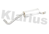 Exhaust backbox / end silencer