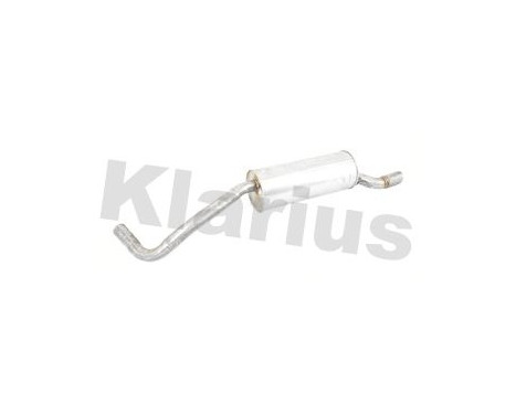 Exhaust backbox / end silencer