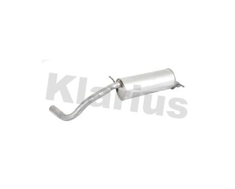 Exhaust backbox / end silencer