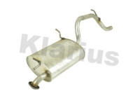 Exhaust backbox / end silencer