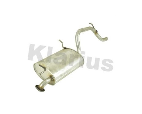 Exhaust backbox / end silencer