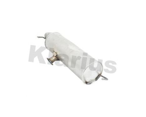 Exhaust backbox / end silencer