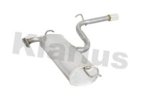 Exhaust backbox / end silencer