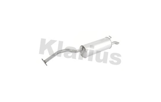 Exhaust backbox / end silencer