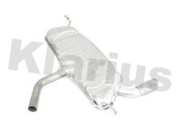 Exhaust backbox / end silencer