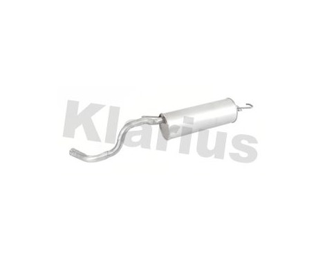 Exhaust backbox / end silencer