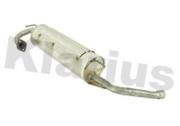 Exhaust backbox / end silencer