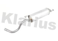 Exhaust backbox / end silencer