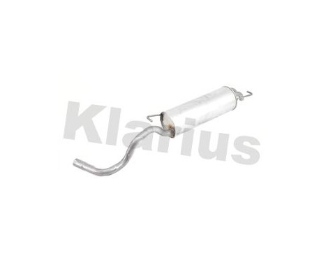 Exhaust backbox / end silencer