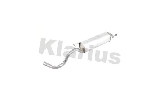 Exhaust backbox / end silencer