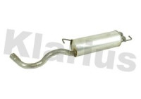 Exhaust backbox / end silencer