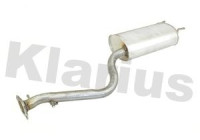 Exhaust backbox / end silencer