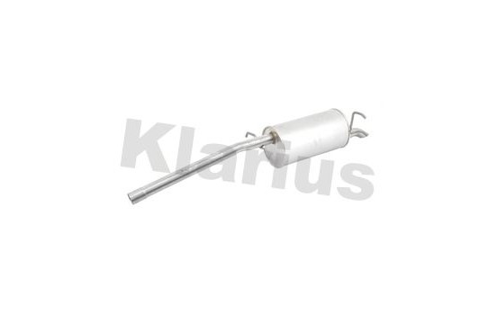 Exhaust backbox / end silencer