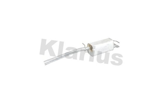 Exhaust backbox / end silencer