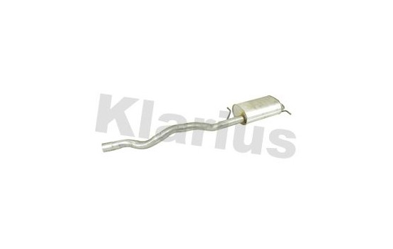 Exhaust backbox / end silencer