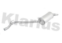 Exhaust backbox / end silencer