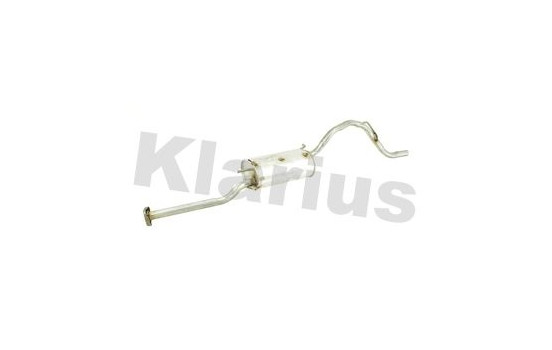 Exhaust backbox / end silencer