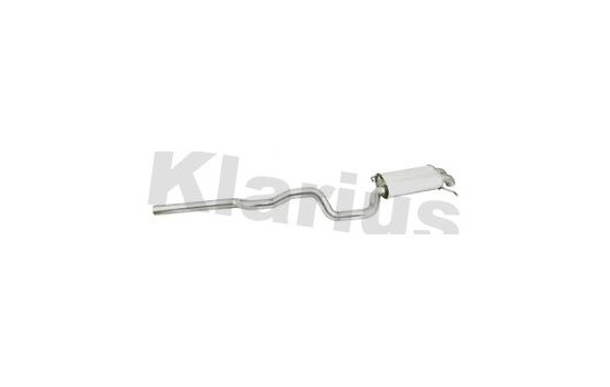 Exhaust backbox / end silencer