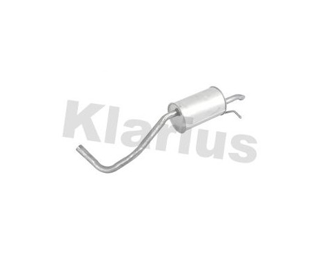 Exhaust backbox / end silencer