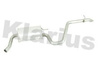 Exhaust backbox / end silencer